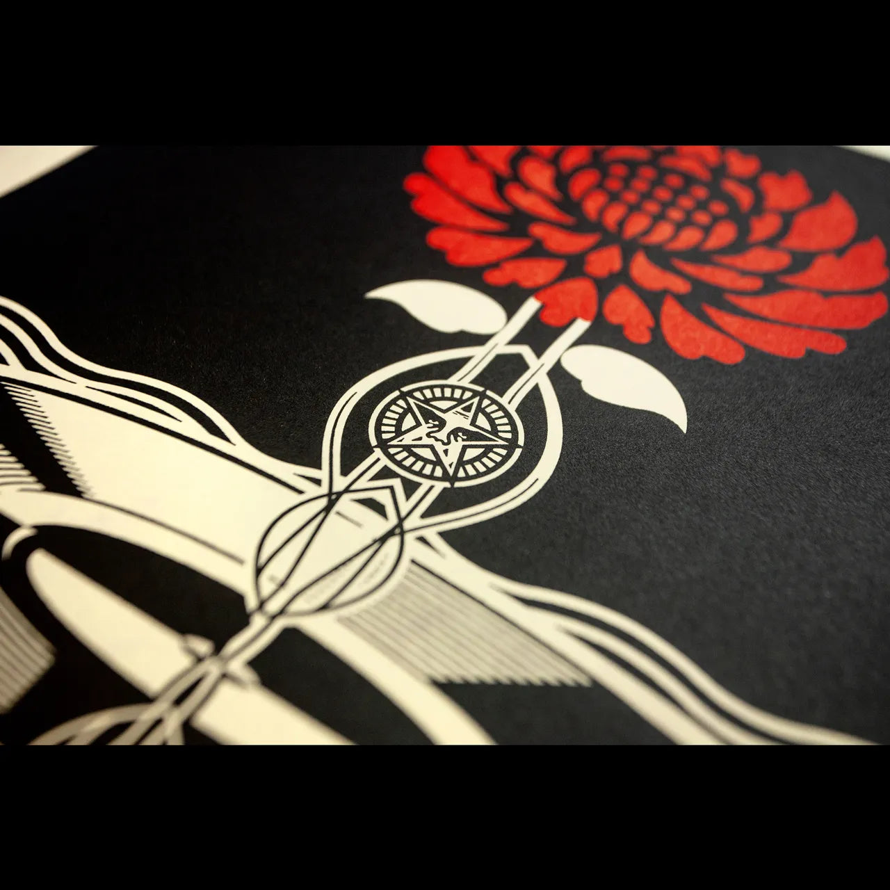 Post-Punk Flower (Two Colorways: Red & Black)